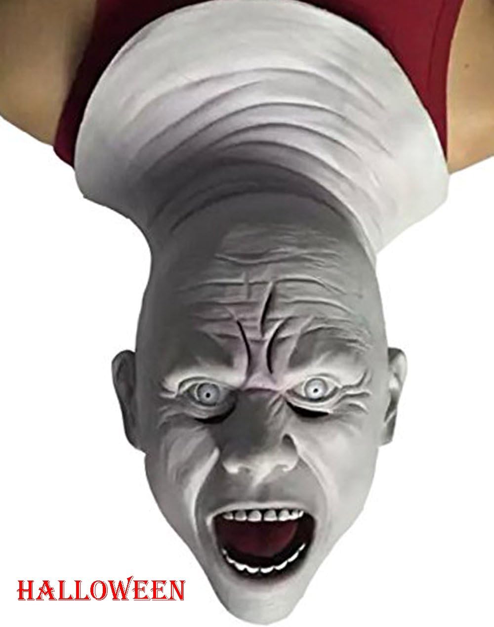 Halloween Mask Disgusting Scary Zombie Devil Evil Party Cosplay Costume (free size)