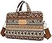 DACHEE Khaki Bohemian Laptop Messenger Bag 15 Inch Laptop Briefcase 15.4 Inch /15.6 Inch Laptop Shoulder Bag