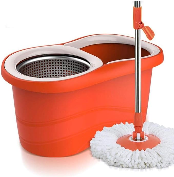 Rotate The Mop Bucket Mops Mop Mop Cloth Orange Delicatewnn Buy Online