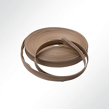 Stamoid Edge PVC-beschichtetes Einfassband wüste 20mm für Markisenstoffen, LKW-Planen, Bootspersenning