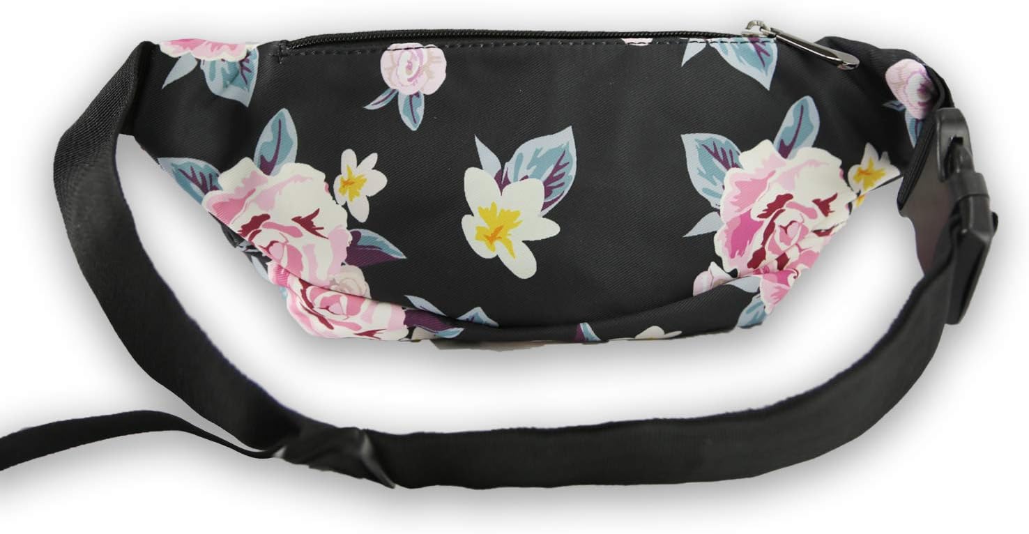 DYJ Fanny Pack for Men and Women, Quick Release Buckle Travel Sport Waist Pack Belt Bags with Adjustable Strap: Sports & Outdoors