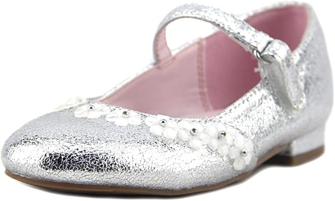 silver ballet flats for toddlers