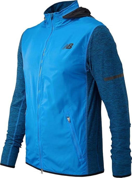 new balance running jacket mens