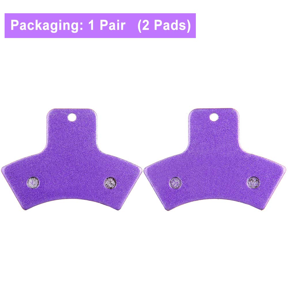 Parts Eccpp Rear Carbon Fiber Brake Pads For Polaris Scrambler 500 1998 04 02 03 Motorcycle Atv