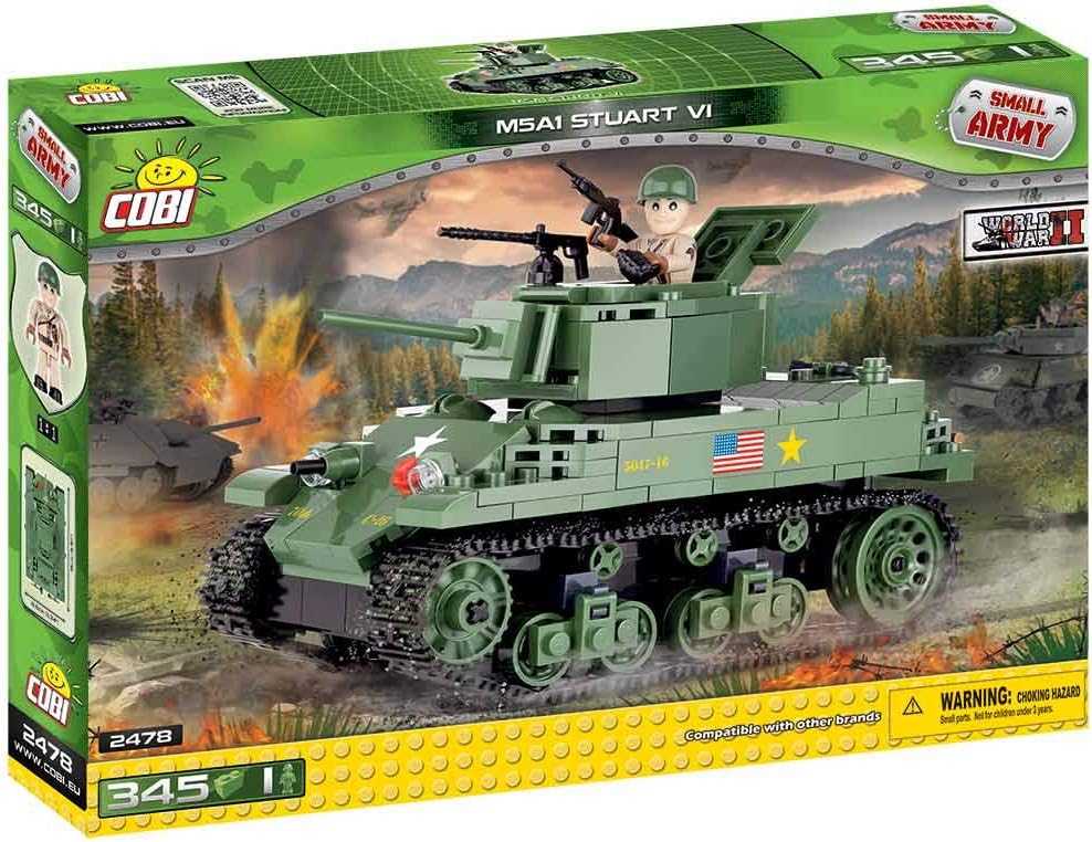 COBI Small Army M5A1 Stuart VI Tank