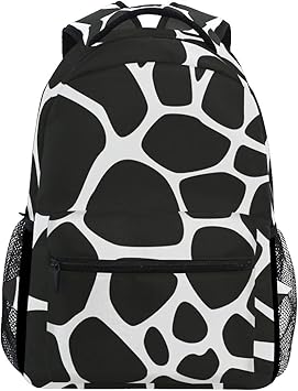 cow print backpack