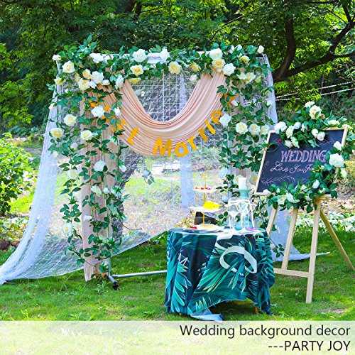 3 PARTY+JOY+Artificial+Garland+Champagne