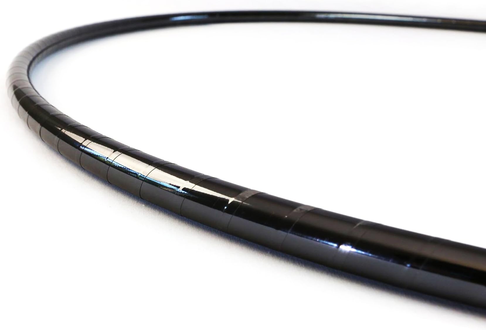 The Spinsterz SuperShine Metallic Taped Polypro Hula Hoops for Adults