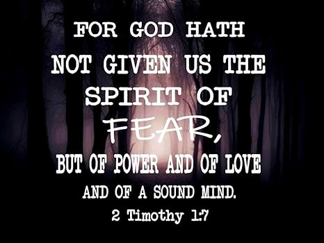 for we have not been given a spirit