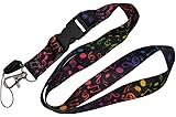 1 X Fashion "Music Note" I.d Holder & Cellphone Keyholder Lanyard