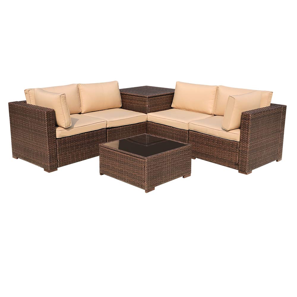 Best six piece rattan outdoor furniture