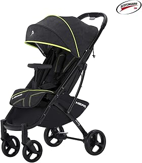 knorr-baby 888121 Head Buggy, darkgrey-yelow, grau