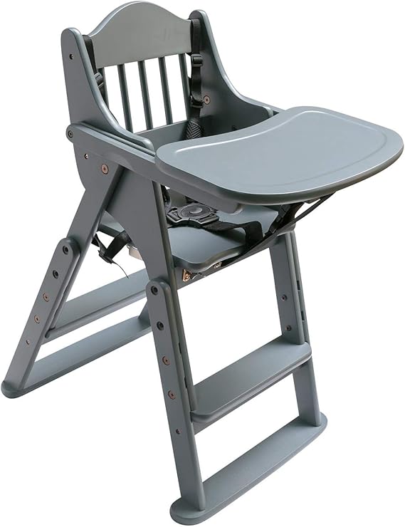 safetots folding wooden high chair