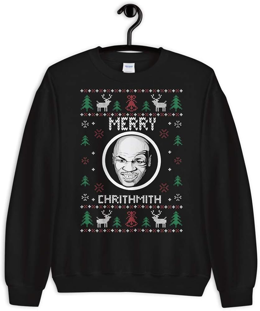 Mike Tyson Christmas Sweater Mike Tyson Merry Chrithmith Mike Tyson