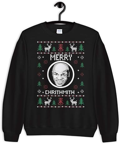 mike tyson ugly christmas sweater amazon