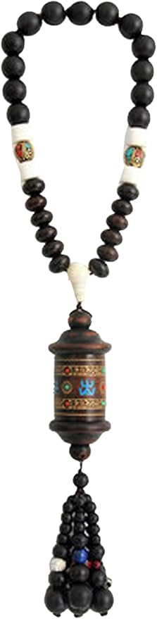 Amazon Co Jp Ziweiba ルームミラー車 アクセサリー お守り 出入平安数珠 交通安全 美しい輝き 内装 人気 カー用品 インテリア 木製 ホーム キッチン