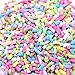 Quartly Slime Supplies Slime Squishy Scented Toys Fruit Slices Slime Sludge Putty Stress Clay Soft Simulation Toy Stress Relief Toys (C)