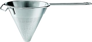 Rösle Spitzsieb, Hochwertiges Sieb zum Passieren von Saucen und Suppen, Edelstahl 18/10, 18 cm Durchmesser, Spülmaschinengeeignet