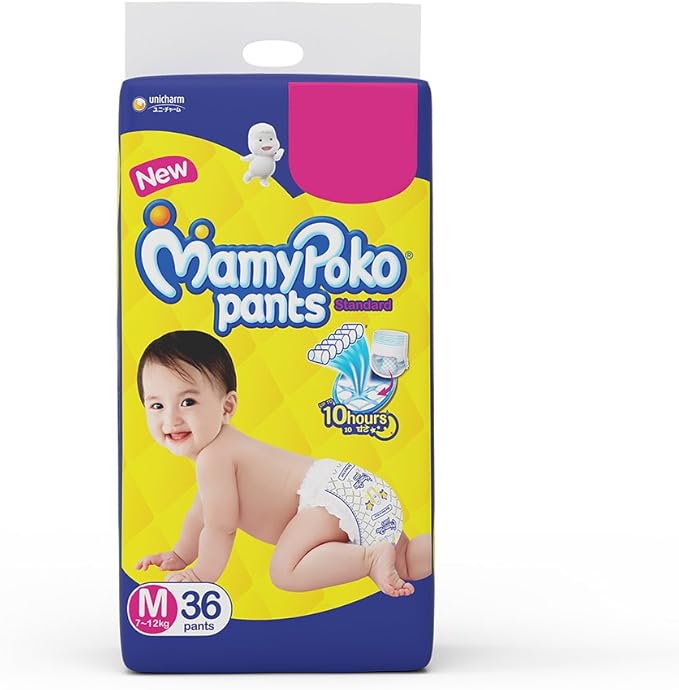 pant style diapers medium