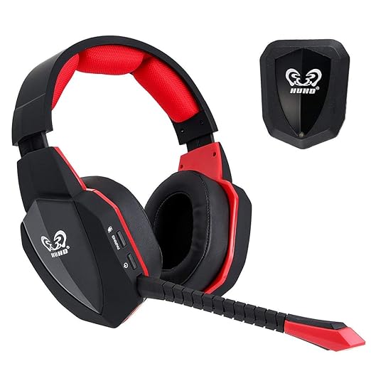 Wireless Gaming Headset Compatible With PS4 PS3 PC Computer USB Virtual