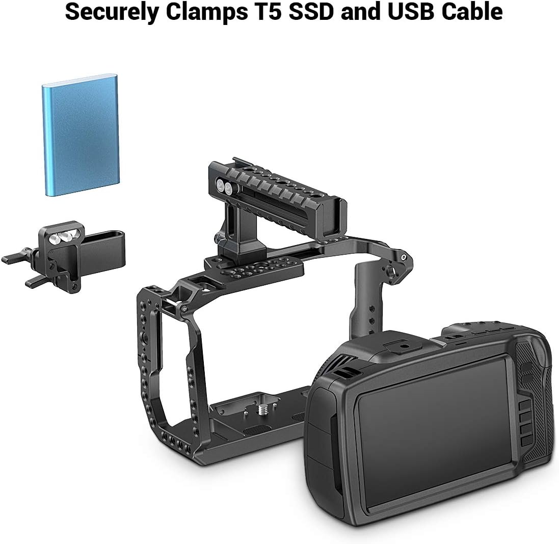 [Updated] SMALLRIG Camera Cage Kit for Blackmagic Design Pocket Cinema Camera 4K & 6K, Compatible with BMPCC 4K & 6K - KCVB2419 : Camera & Photo
