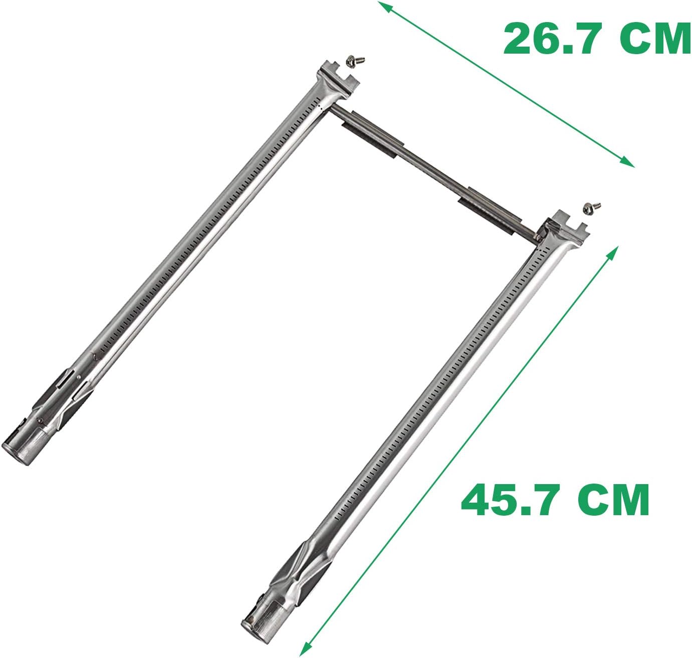 WELL GRILL 7635 Heat Plate and 69785 Burner Tube Kit for Weber Spirit 200 Series - Image 3