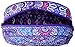 Vera Bradley Women's Cotton Large Zip Cosmetic Makeup Organizer Bag, Lilac Tapestry, One Size
