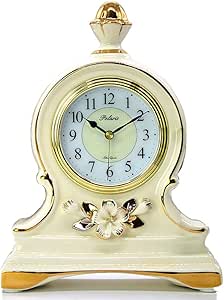 Qddan Reloj de la Chimenea Tabla Manto Escritorio Relojes Inicio