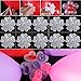 yueton Pack of 50 Portable Flower Shape Balloon Clips Holder for Wedding Event Decorations Birthday Party Supplies
