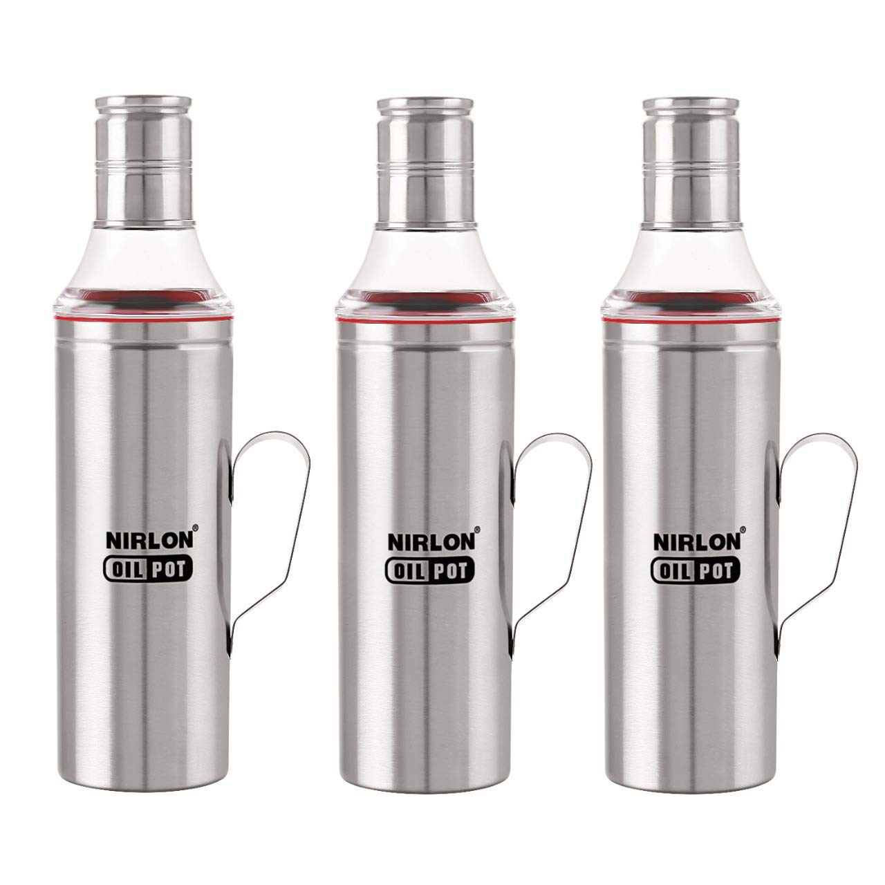 Buy NIRLON Best Stainless Steel Handle Oil Dispenser Pack of, 03, 1000
