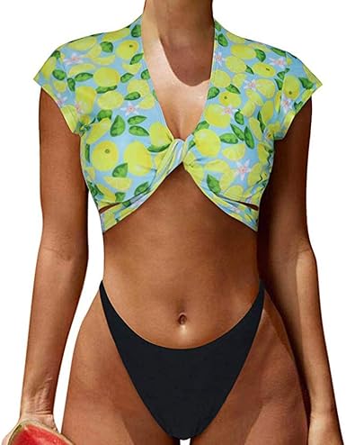 maillot de bain string taille haute