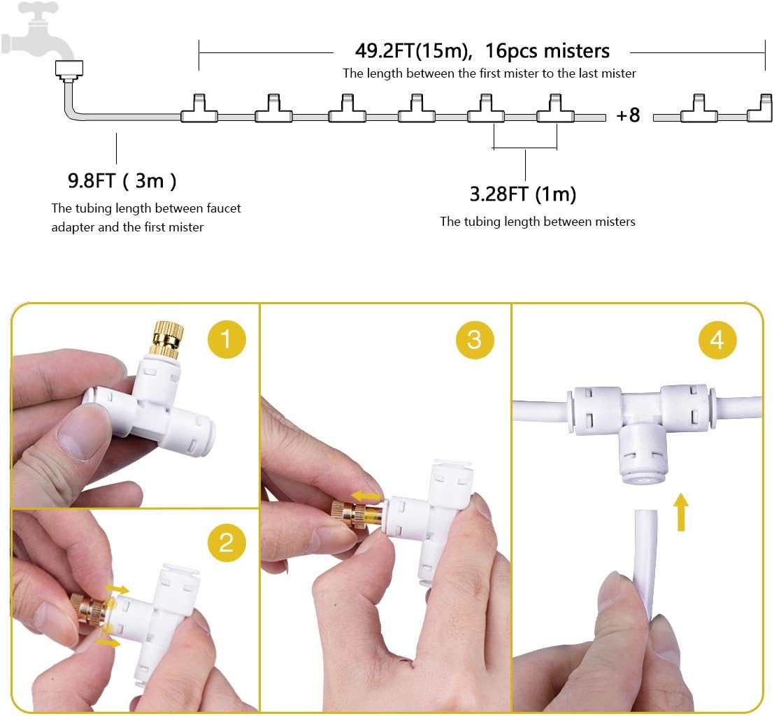 homenote misting cooling system