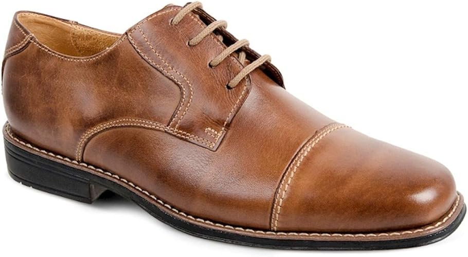 sapato social derby marrom