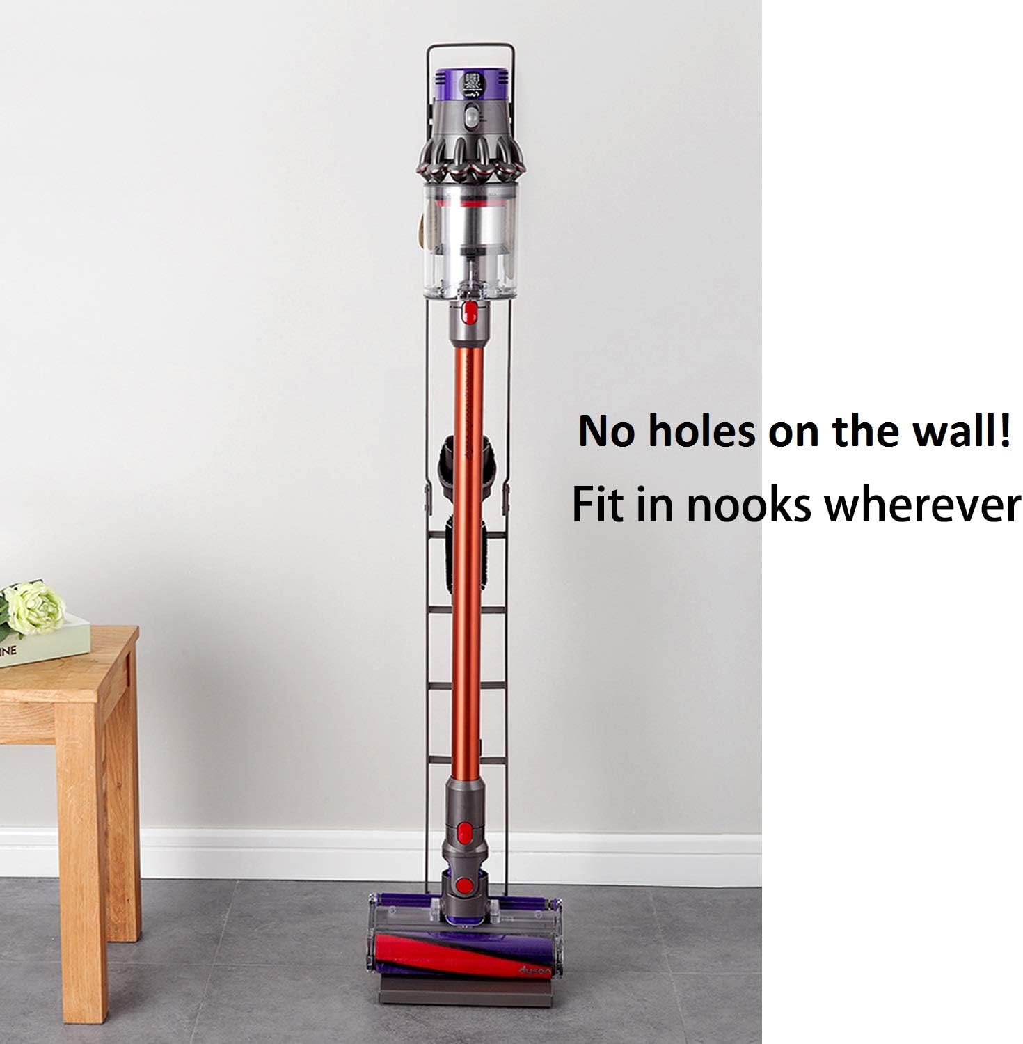 Tolhoom Storage Stand Dock Docking Station for Dyson V11 V10 V8 V7 V6 Cordless Stick Vacuum Cleaner, Stable Metal Storage Bracket Organizer Rack: Home & Kitchen