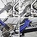BOBILIFE Bicycle & Motorcycle Chain Cleaner Tool - Bicycle & Motorcycle Maintenance Kit -Gear Chain Cleaner (3 Tools)