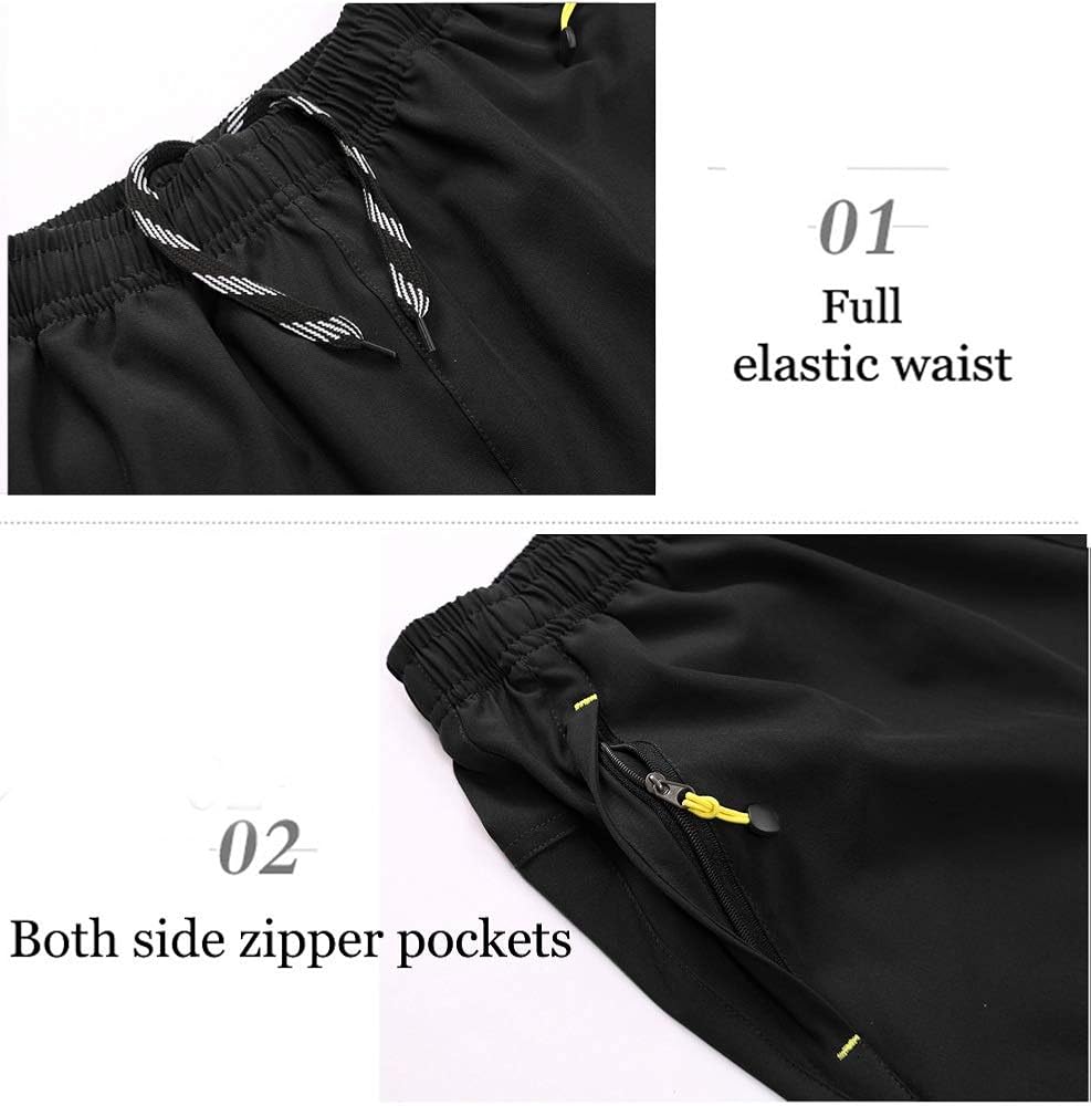 Rdruko Men's Outdoor Sports Hiking Cargo Shorts Quick Dry Lightweight Capri 3/4 Cropped Pants : Clothing