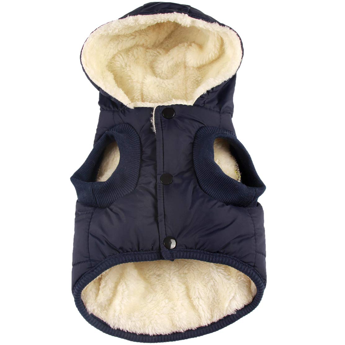 Winter,Small in Hoodie Dog Warm Extra Lining Cotton and Fleece