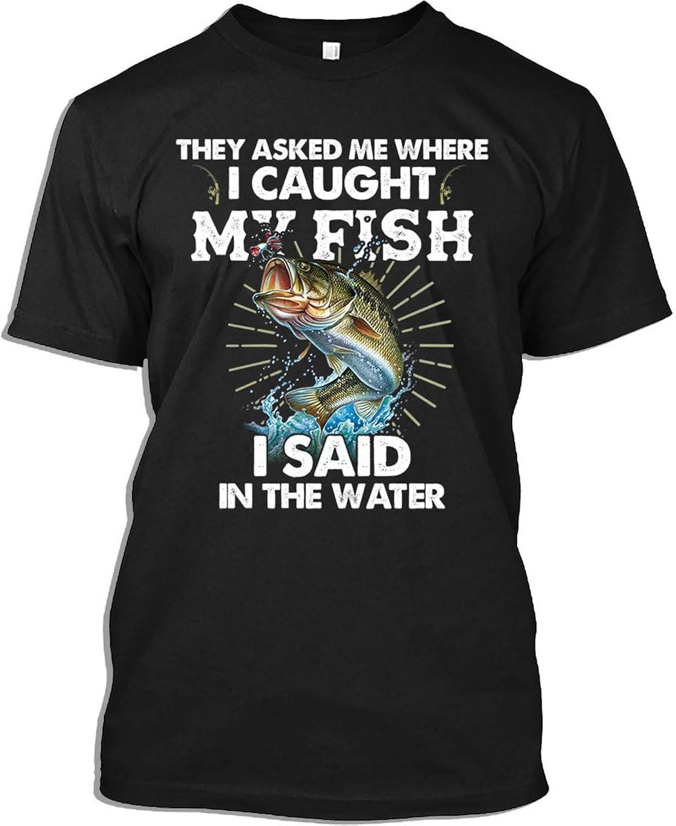 shirt with fish logo
