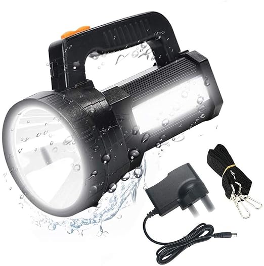 Potente Proyector Recargable LED Reflector Portátil De La Antorcha ...