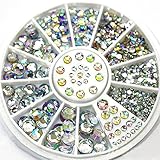 GUAngqi Nail Art Manicure Wheels 3D Nail Art Decorations