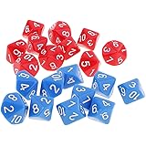 Q-Workshop - Dadi Per Giochi Di Ruolo Da Tavolo Compact D6, Colore Blu - Foto 3