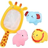 D & & R Baby Baden Toys, 100, Animal zu Klingen Weiches Gummi Floating