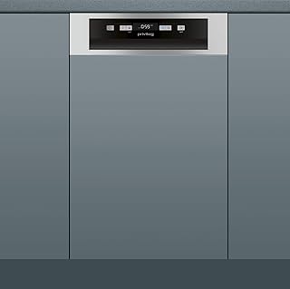 Privileg RSBO 3T224 X Geschirrspüler Teilintegrierbar/45 cm / 44 dB/ Push&Go / Xtra Programm/ Vollwasserschutz/ Express-Programm/ Intensivprogramm/ Startzeitvorwahl/ Kindersicherung