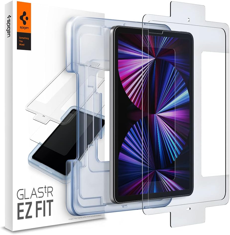 Spigen EZ Fit Tempered Glass Screen Guard Protector for iPad Pro 11