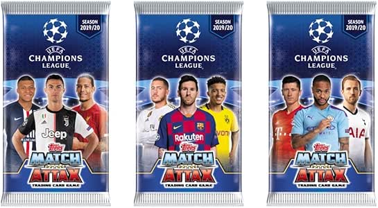 Match Attax Caja 30 Sobres Champions-Europa League Season 19/20: Amazon.es: Juguetes y juegos