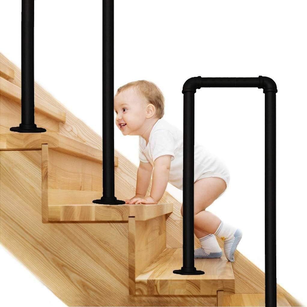 DJSMfs Stair Banister Handrail Handrails For Stairs Industrial Matte