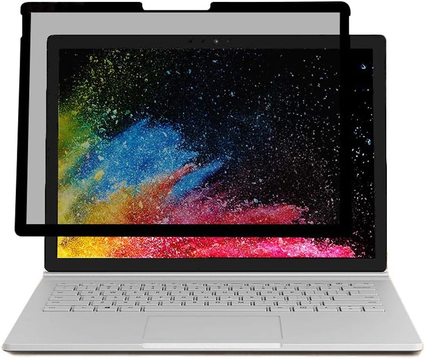 YBP Privacy Screen for-Surface Book 3/2/1 15 - Easy On/Off,Anti-Spy, Reusable and Removable,Privacy Filter for Microsoft Surface Book 3/2/1 15 Inch
