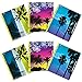 Mead Trapper Keeper Snapper Trapper 2-Pocket Folders, Fun in the Sun, Assorted Designs, 6 Pack (73431)