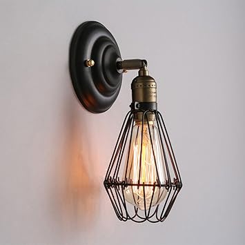 Retro Nostalgic Wall Lamp Living Room Bedroom Bathroom Hallway