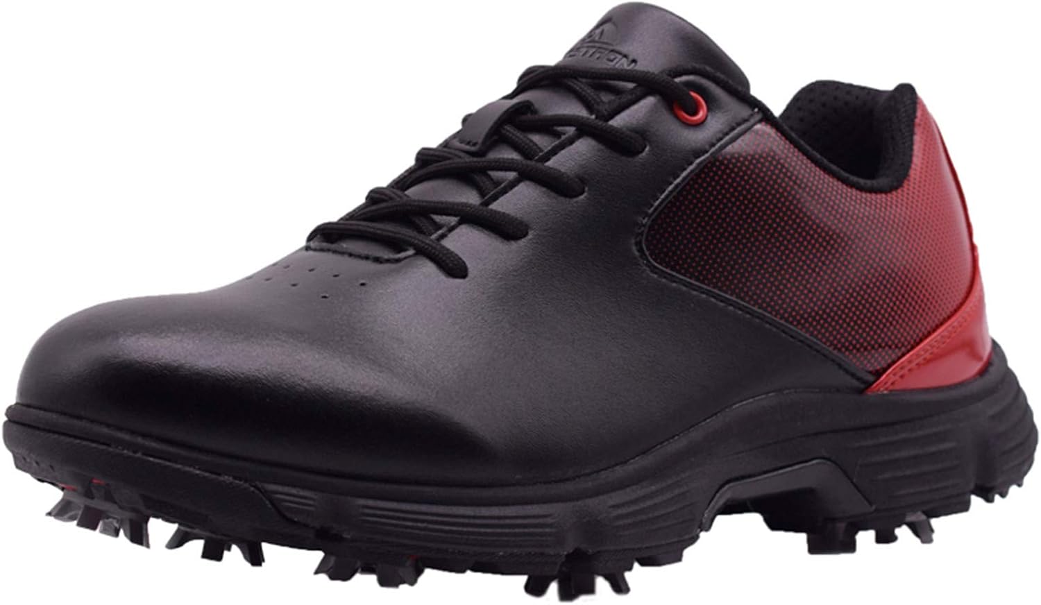Men's Golf Shoes Casual Waterproof Spikes Sneakers Soft Leather
